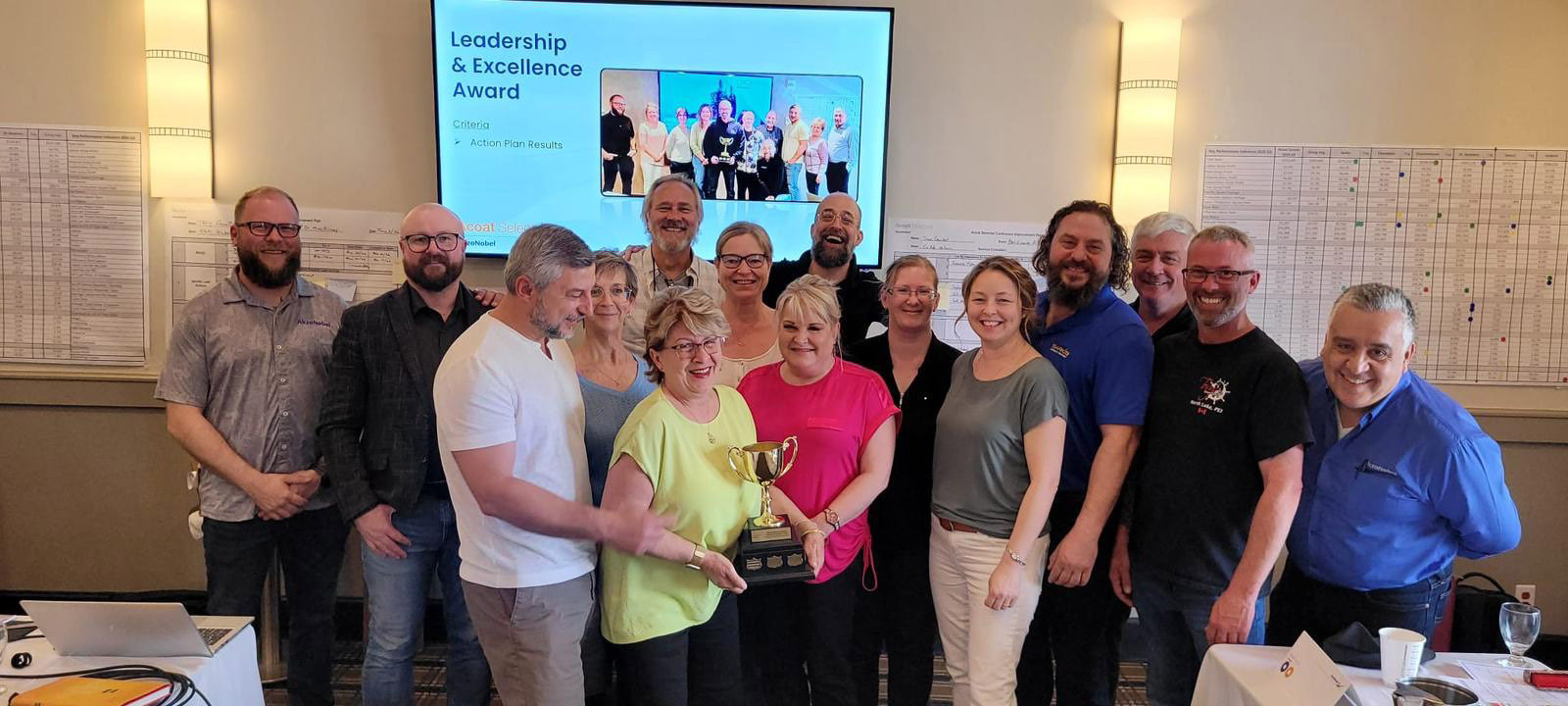 Sarkis Collision Center received the 2024 Maritime Performance Group Leadership & Excellence Award